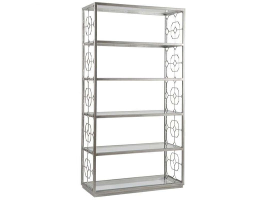 Artistica Home - Metal Designs Honeycomb Slim Etagere - Argento - 01-2056-990-46 veiw 1