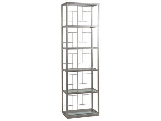 Artistica Home - Metal Designs Mid Geo Etagere - Argento - 01-2056-989-46 veiw 1