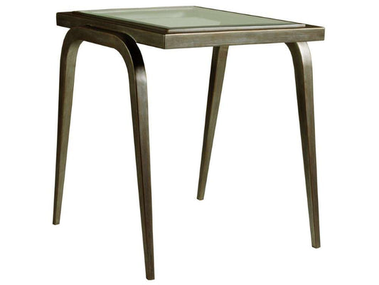 Artistica Home - Metal Designs Mitchum Rectangular End Table - Renaissance finish - 01-2019-955-45 veiw 1