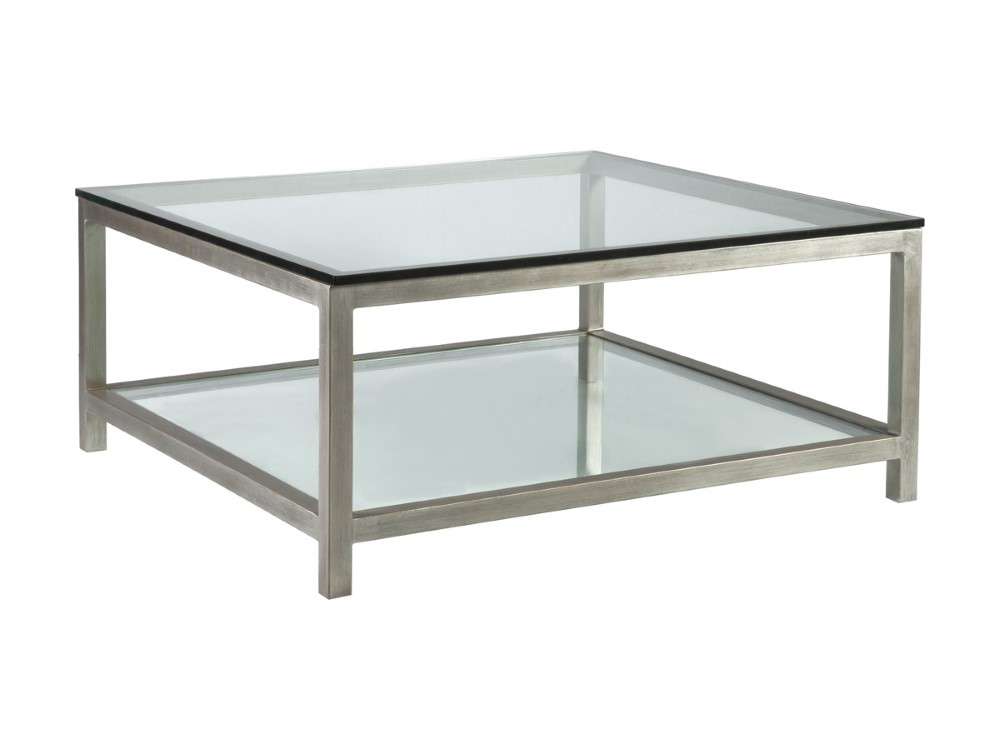 Artistica Home - Metal Designs Per Se Square Cocktail Table - Argento - 01-2013-947-46 veiw 1
