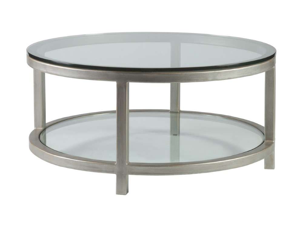 Artistica Home - Metal Designs Per Se Round Cocktail Table - Argento - 01-2013-943-46 veiw 1