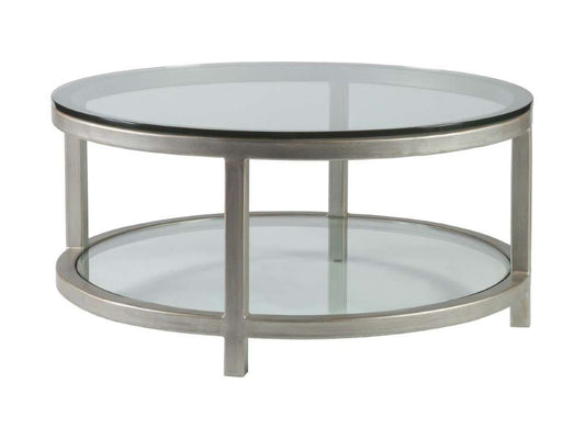 Artistica Home - Metal Designs Per Se Round Cocktail Table - Argento - 01-2013-943-46 veiw 1