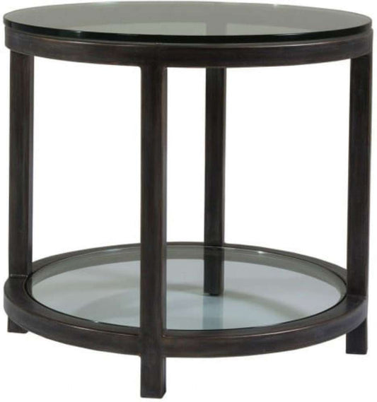 Artistica Home - Metal Designs Per Se Round End Table - St Laurent finish - 01-2013-950-44 veiw 1