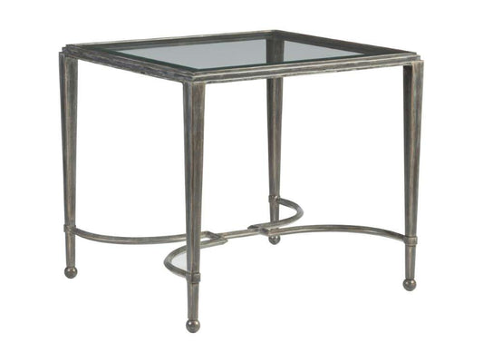 Artistica Home - Metal Designs Sangiovese Rectangular End Table - St Laurent finish - 01-2011-959-44 veiw 1