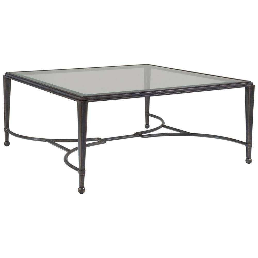 Artistica Home - Metal Designs Sangiovese Square Cocktail Table - St Laurent finish - 01-2011-947-44 veiw 1