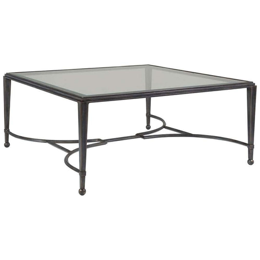 Artistica Home - Metal Designs Sangiovese Square Cocktail Table - St Laurent finish - 01-2011-947-44 veiw 1