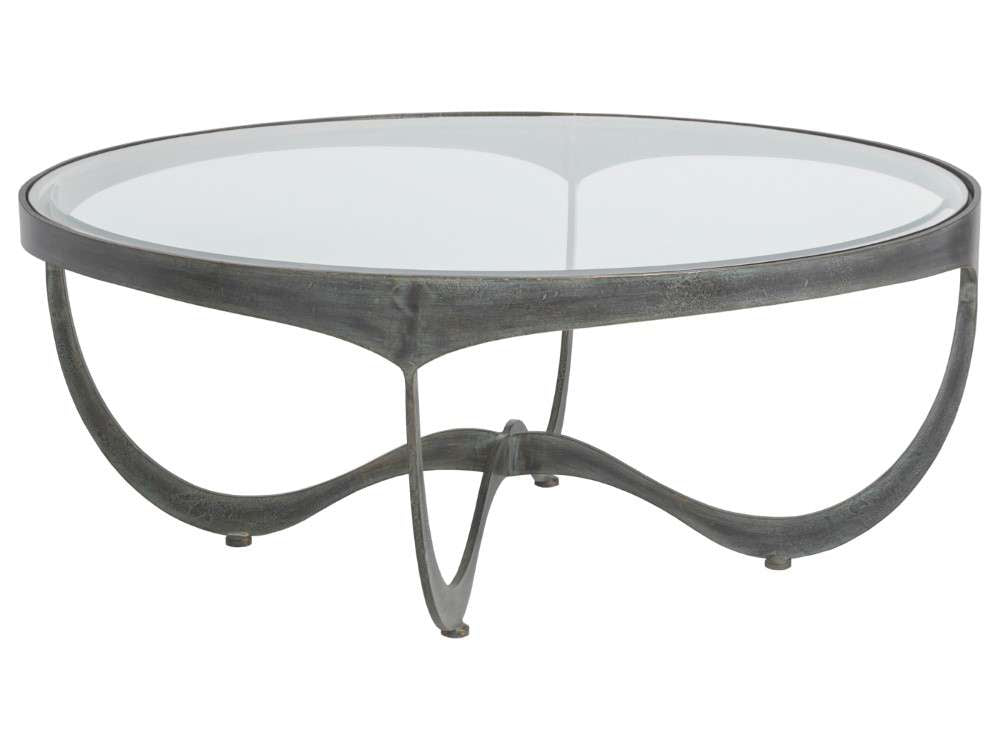 Artistica Home - Metal Designs Sophie Round Cocktail Table - St Laurent finish - 01-2232-943-44 veiw 1