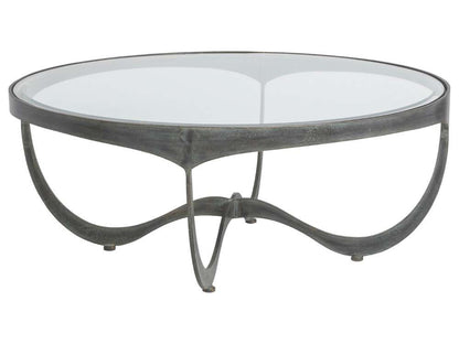 Artistica Home - Metal Designs Sophie Round Cocktail Table - St Laurent finish - 01-2232-943-44 veiw 1