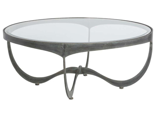 Artistica Home - Metal Designs Sophie Round Cocktail Table - St Laurent finish - 01-2232-943-44 veiw 1