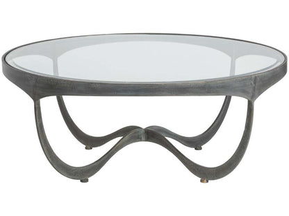 Artistica Home - Metal Designs Sophie Round Cocktail Table - St Laurent finish - 01-2232-943-44 veiw 2