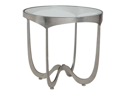 Artistica Home - Metal Designs Sophie Round End Table - Silver - 01-2232-953-47 veiw 1