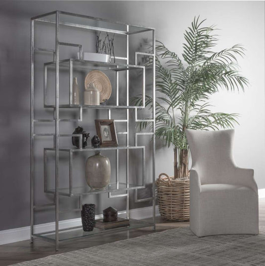 Artistica Home - Metal Designs Suspension Etagere - antiqued effect - 01-2006-991-47 veiw 2