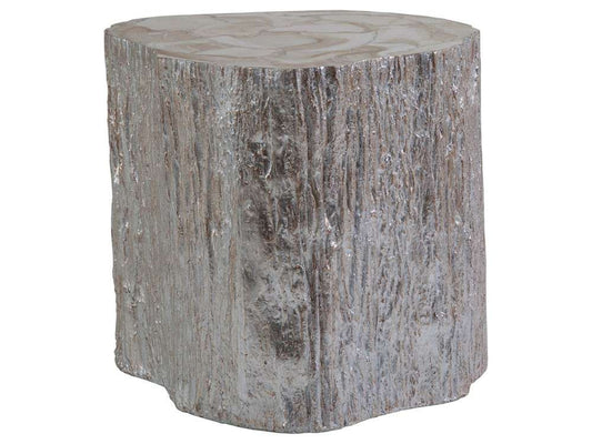 Artistica Home - Signature Designs Trunk Segment Side Table - Silver Leaf - Silver - 01-2037-952 veiw 1