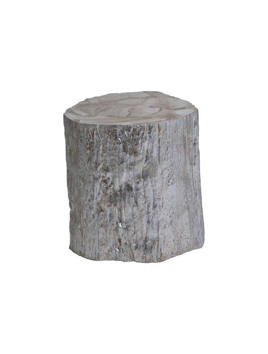 Artistica Home - Signature Designs Trunk Segment Spot Table - Silver Leaf - Silver Leaf Finish - 01-2037-950 veiw 1