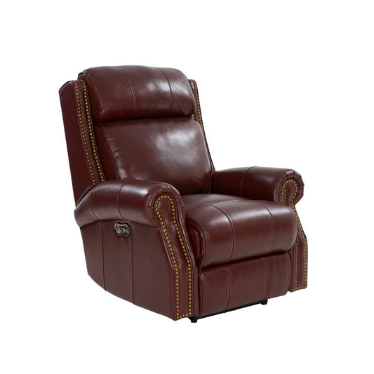 BarcaLounger - Blair Big & Tall Power Recliner w/Power Head Rest Marisol Cabernet - 9PH3354571576 veiw 1