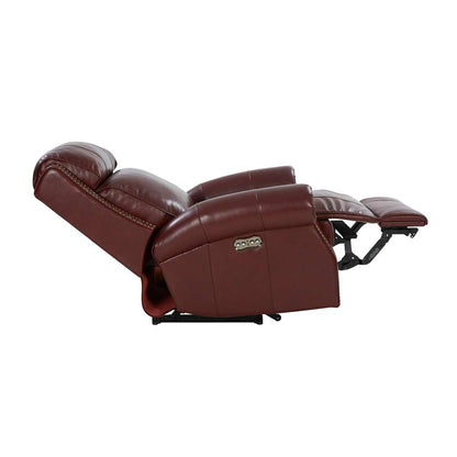 BarcaLounger - Blair Big & Tall Power Recliner w/Power Head Rest Marisol Cabernet - 9PH3354571576 veiw 2