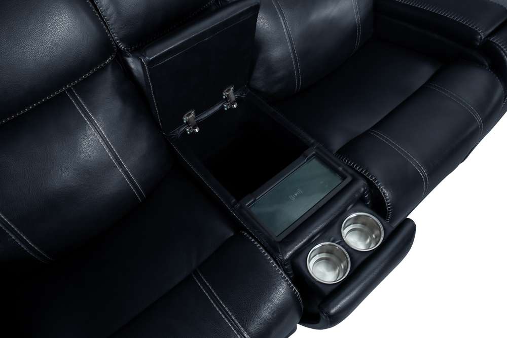 BarcaLounger - Glenwood - Loveseat Console w/Power Recline, Power Head Rests & Power Lumbar (Lay Flat) - 24PHL1188375047 veiw 8