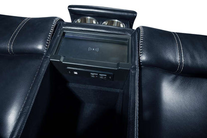 BarcaLounger - Glenwood - Loveseat Console w/Power Recline, Power Head Rests & Power Lumbar (Lay Flat) - 24PHL1188375047 veiw 9