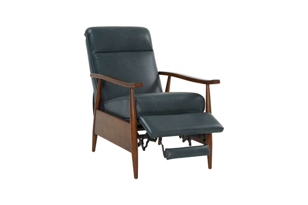 BarcaLounger - Hampton Push Thru The Arms Recliner Roma Bluegray - 71158571344 veiw 3