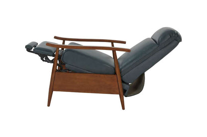 BarcaLounger - Hampton Push Thru The Arms Recliner Roma Bluegray - 71158571344 veiw 5