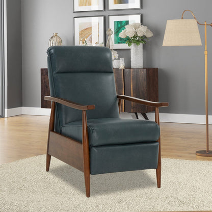 BarcaLounger - Hampton Push Thru The Arms Recliner Roma Bluegray - 71158571344 view 9