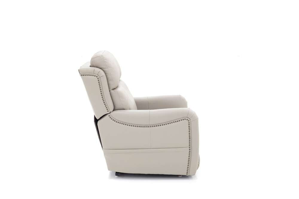 BarcaLounger - Longview Power Lift Recliner w/Power Head Rest, Power Lumbar & Heat Rainer Dove - 23PHLH1211375091 veiw 3
