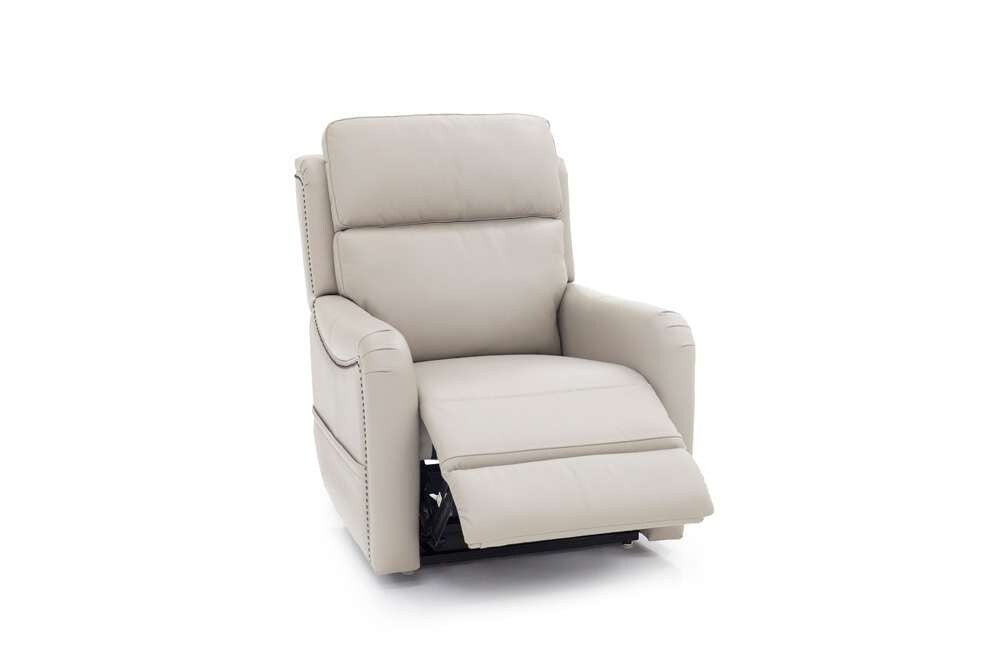 BarcaLounger - Longview Power Lift Recliner w/Power Head Rest, Power Lumbar & Heat Rainer Dove - 23PHLH1211375091 veiw 5