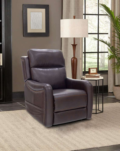 BarcaLounger - Longview Power Lift Recliner w/Power Head Rest, Power Lumbar & Heat Rainer Walnut - 23PHLH1211375089 veiw 1