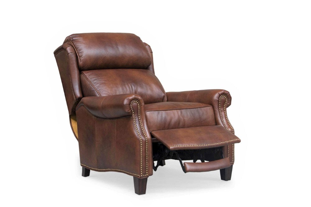 BarcaLounger - Meade Recliner Worthington Cognac Leather - 73058546085 veiw 3