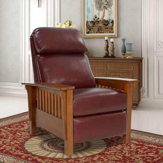 BarcaLounger - Mission Recliner Marisol Cabernet - 73323571576 veiw 1