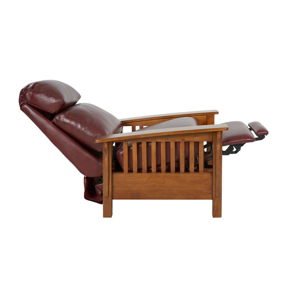 BarcaLounger - Mission Recliner Marisol Cabernet - 73323571576 veiw 4