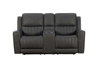 BarcaLounger - Pierce Zero Gravity Power Reclining Loveseat w/Power Head Rests, Power Lumbar & Console in Dark Gray - 24PHL1303376196 veiw 1