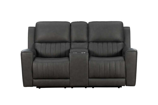 BarcaLounger - Pierce Zero Gravity Power Reclining Loveseat w/Power Head Rests, Power Lumbar & Console in Dark Gray - 24PHL1303376196 veiw 1