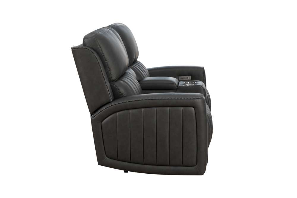 BarcaLounger - Pierce Zero Gravity Power Reclining Loveseat w/Power Head Rests, Power Lumbar & Console in Dark Gray - 24PHL1303376196 veiw 4