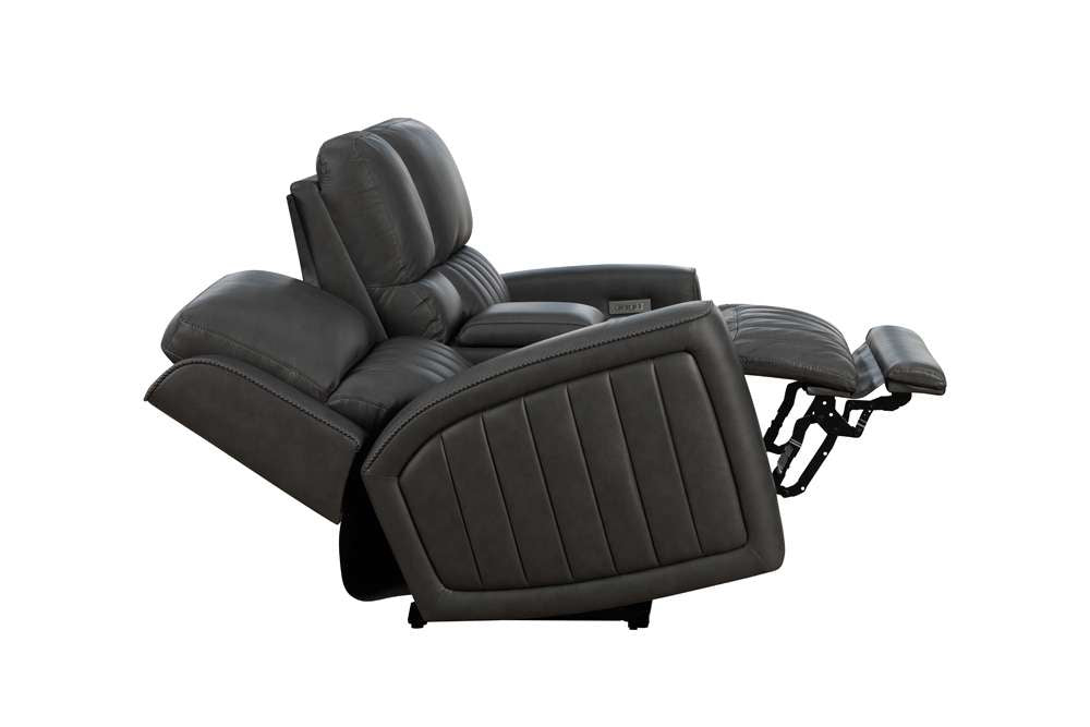 BarcaLounger - Pierce Zero Gravity Power Reclining Loveseat w/Power Head Rests, Power Lumbar & Console in Dark Gray - 24PHL1303376196 veiw 5