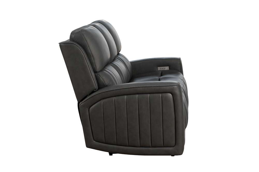 BarcaLounger - Pierce Zero Gravity Power Reclining Sofa w/Power Head Rests, Power Lumbar & Table in Dark Grey - 39PHL1303376196 veiw 3