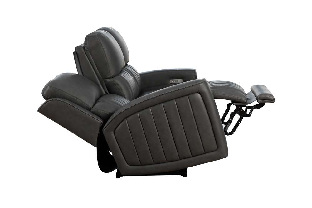 BarcaLounger - Pierce Zero Gravity Power Reclining Sofa w/Power Head Rests, Power Lumbar & Table in Dark Grey - 39PHL1303376196 veiw 4