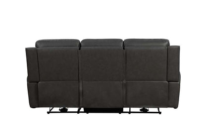 BarcaLounger - Pierce Zero Gravity Power Reclining Sofa w/Power Head Rests, Power Lumbar & Table in Dark Grey - 39PHL1303376196 veiw 5