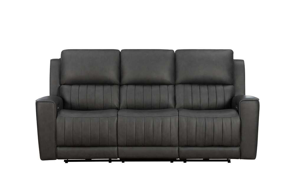BarcaLounger - Pierce Zero Gravity Power Reclining Sofa w/Power Head Rests, Power Lumbar & Table in Dark Grey - 39PHL1303376196 veiw 6