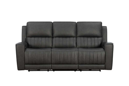 BarcaLounger - Pierce Zero Gravity Power Reclining Sofa w/Power Head Rests, Power Lumbar & Table in Dark Grey - 39PHL1303376196 veiw 6