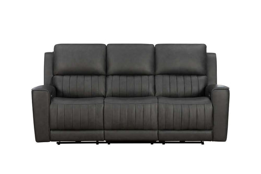 BarcaLounger - Pierce Zero Gravity Power Reclining Sofa w/Power Head Rests, Power Lumbar & Table in Dark Grey - 39PHL1303376196 veiw 6
