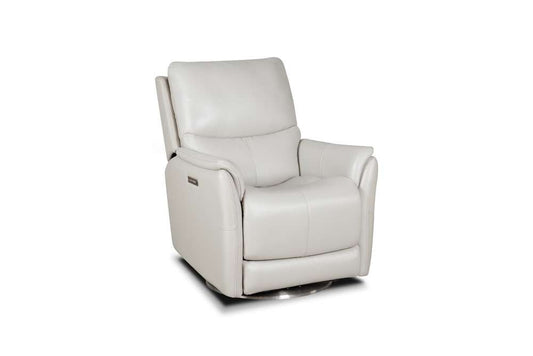 BarcaLounger - Salem Swivel Recliner w/Power Recline, Power Head Rest & Power Lumbar (Lay Flat) - 3PHL1213375081 veiw 2