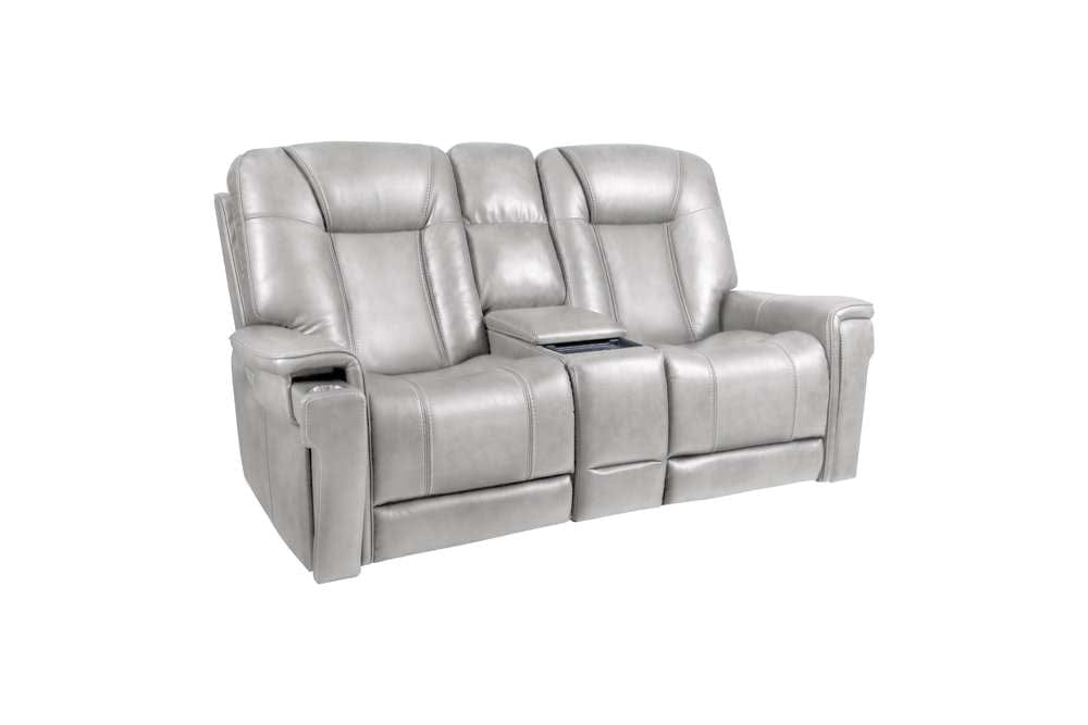 BarcaLounger - Sanibel - Console Loveseat w/Power Recline, Power Head Rests, Power Lumbar & Wireless Charger (Lay Flat) - 24PHL1192375091 veiw 5