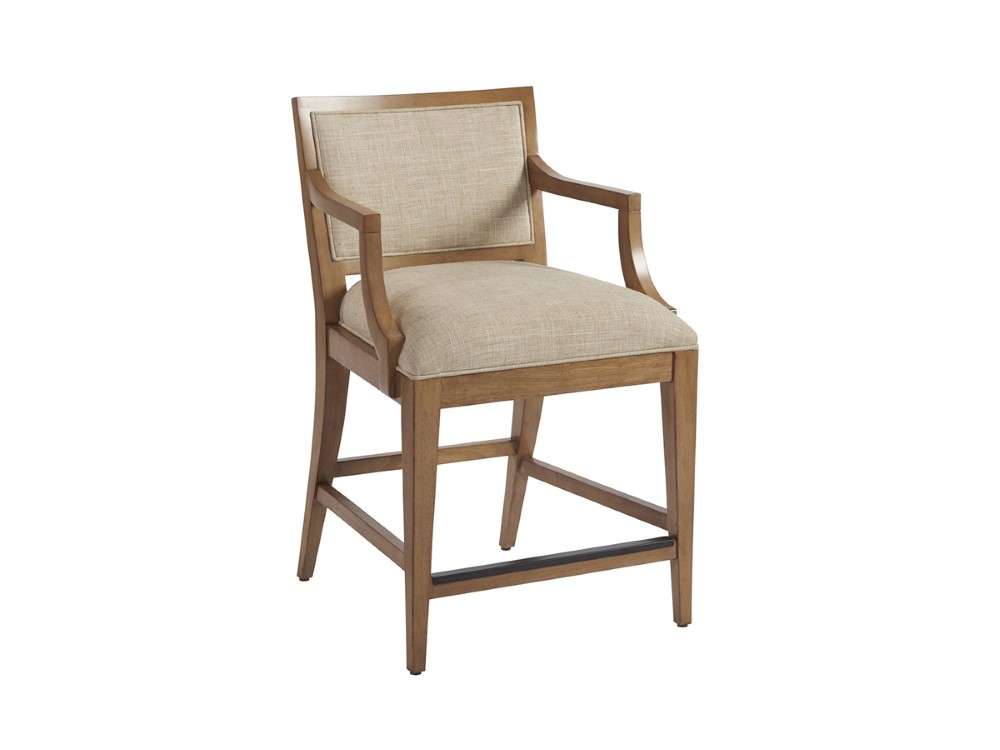Barclay Butera - Eastbluff Upholstered Counter Stool - 01-0920-895-01 veiw 1