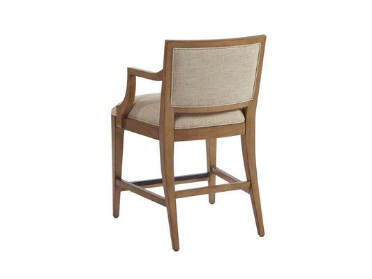 Barclay Butera - Eastbluff Upholstered Counter Stool - 01-0920-895-01 veiw 2