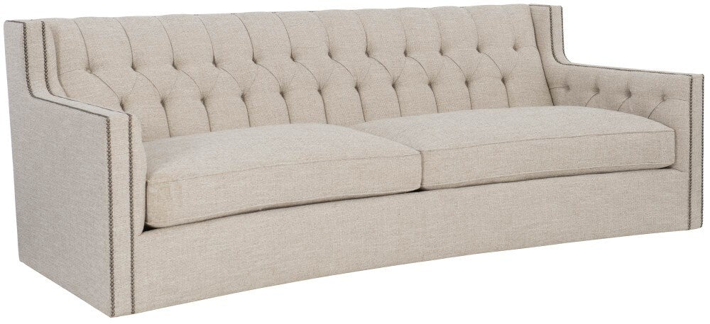 Bernhardt - Candace Sofa in Light Gray (96in) - B7277C veiw 4