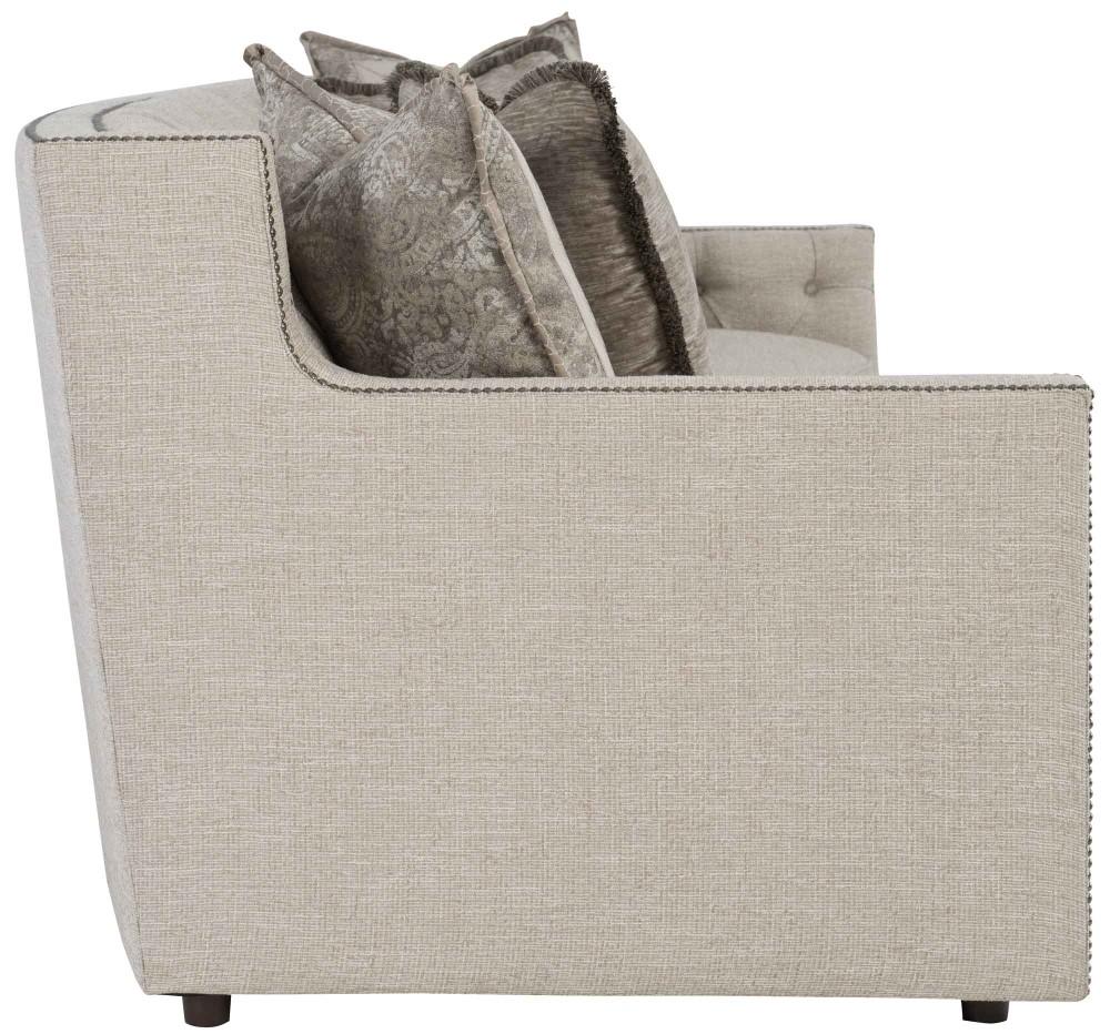 Bernhardt - Candace Sofa in Light Gray (96in) - B7277C veiw 5