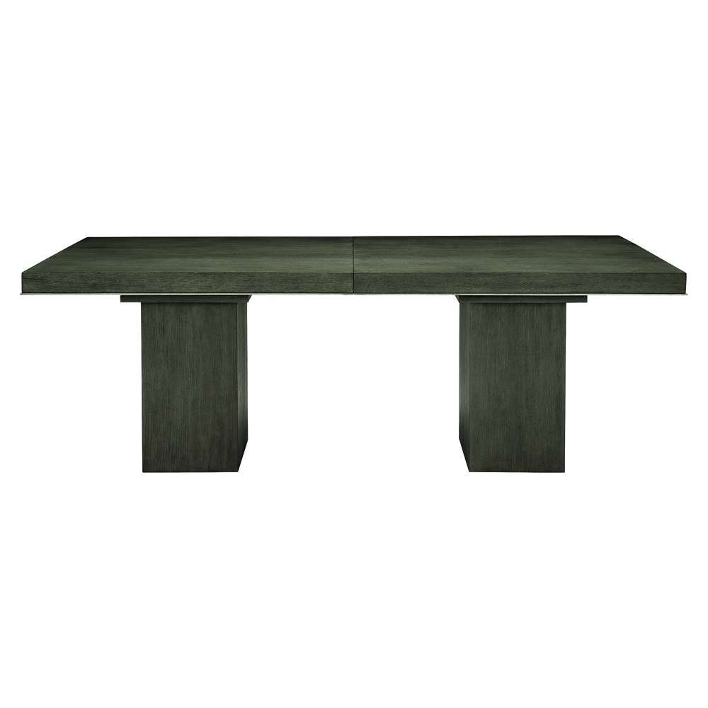 Bernhardt - Linea 9-Piece Dining Set in Cerused Charcoal - K1932 veiw 3