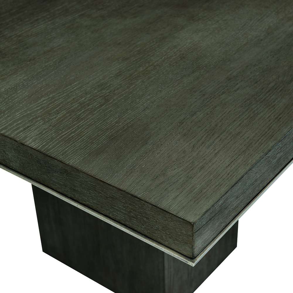 Bernhardt - Linea 9-Piece Dining Set in Cerused Charcoal - K1932 veiw 6