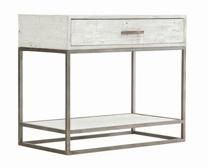 Bernhardt - Loft Alvar Nightstand in Brushed White - 398218W veiw 1